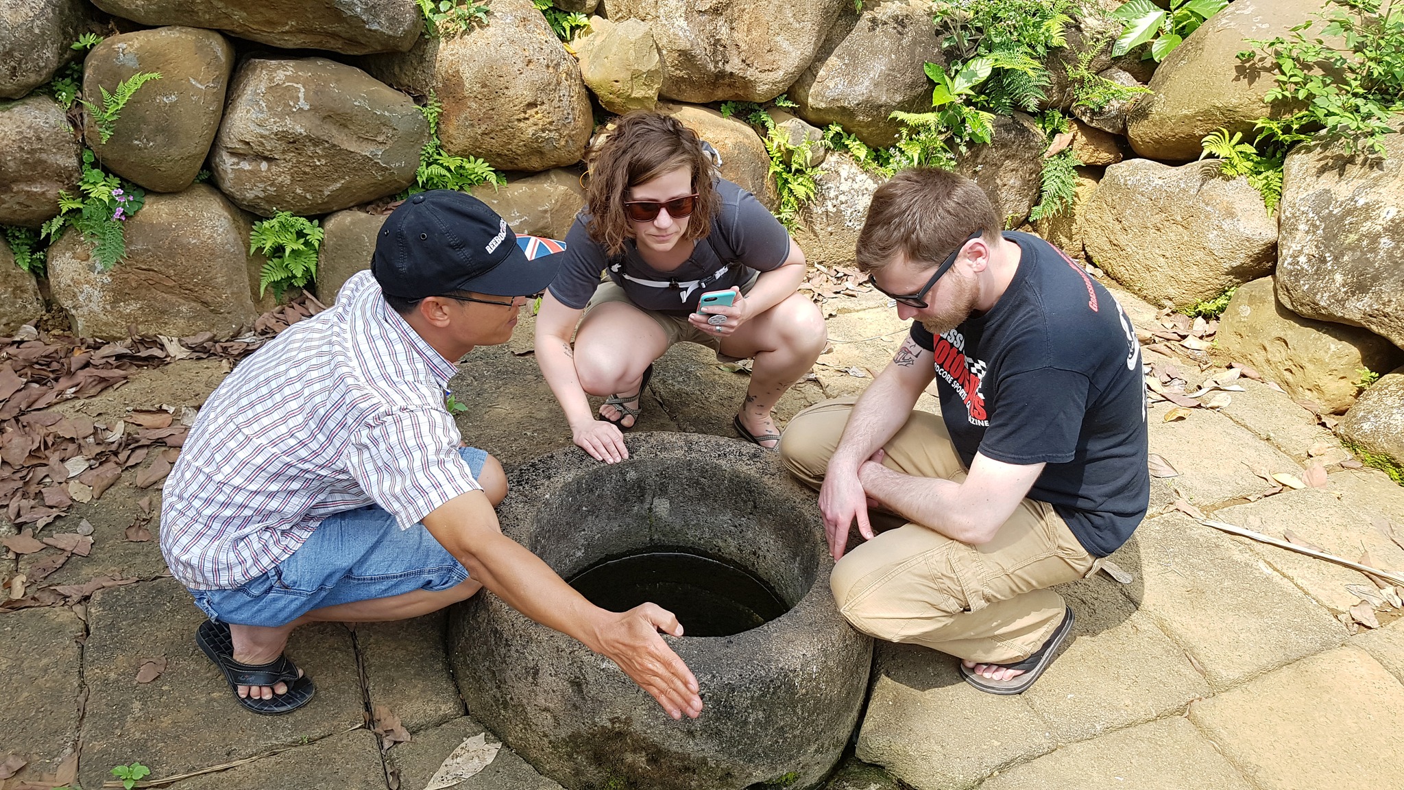 DMZ Tour - Cham Ancient Wells in Gio An © 2024 V-Explorer® All rights reserved.